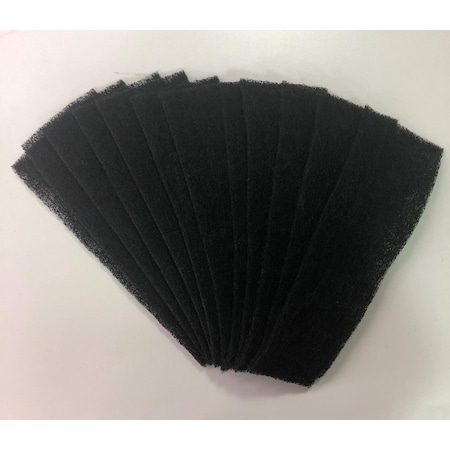Vent Air Filters with Activated Carbon 4 x 12 12pcs -  DURAFLOW FILTRATION, DVF1001
